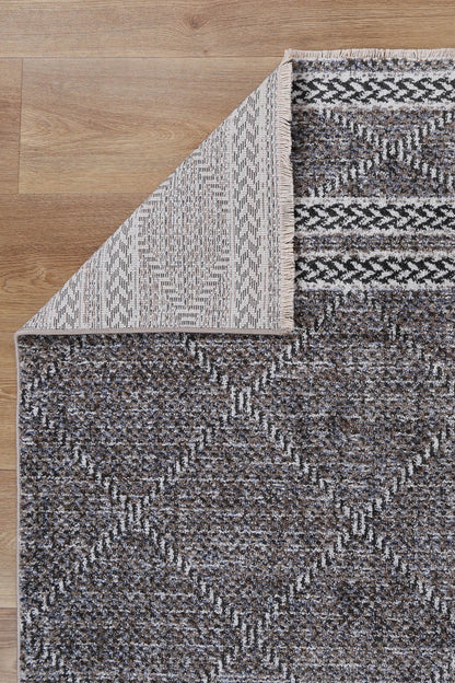 Maryland | Aleppo Contemporary Rug - Charcoal