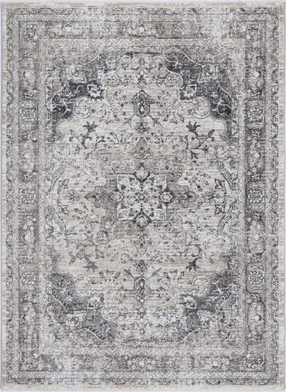 Maryland | Samarkad Traditional Rug - Ash Grey