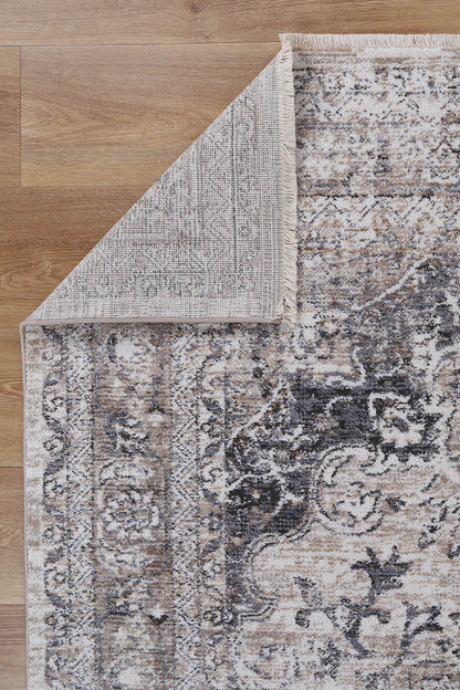 Maryland | Samarkad Traditional Rug - Ash Grey