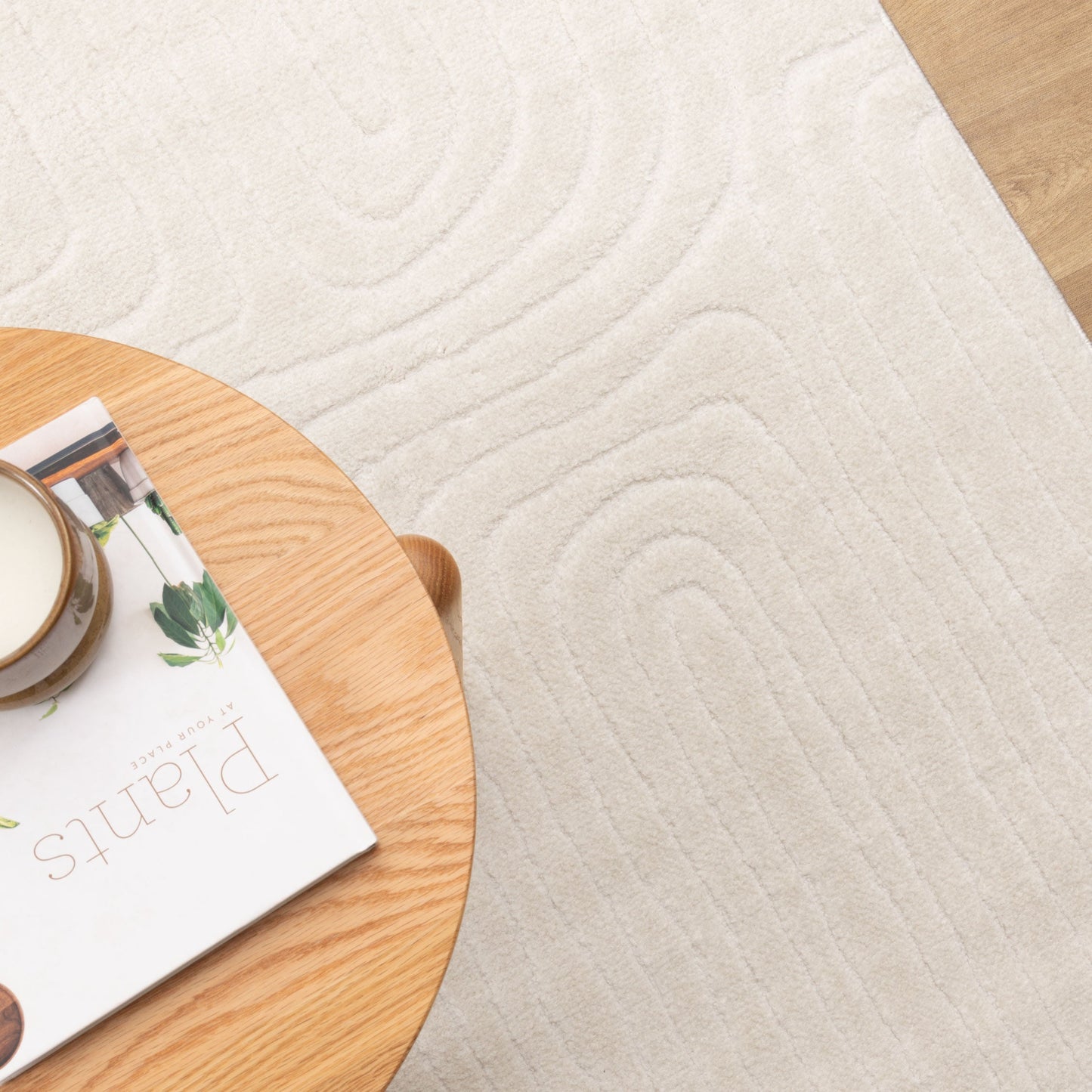 Mila Arch Lines Cream Rug - MIL7: New Arrival