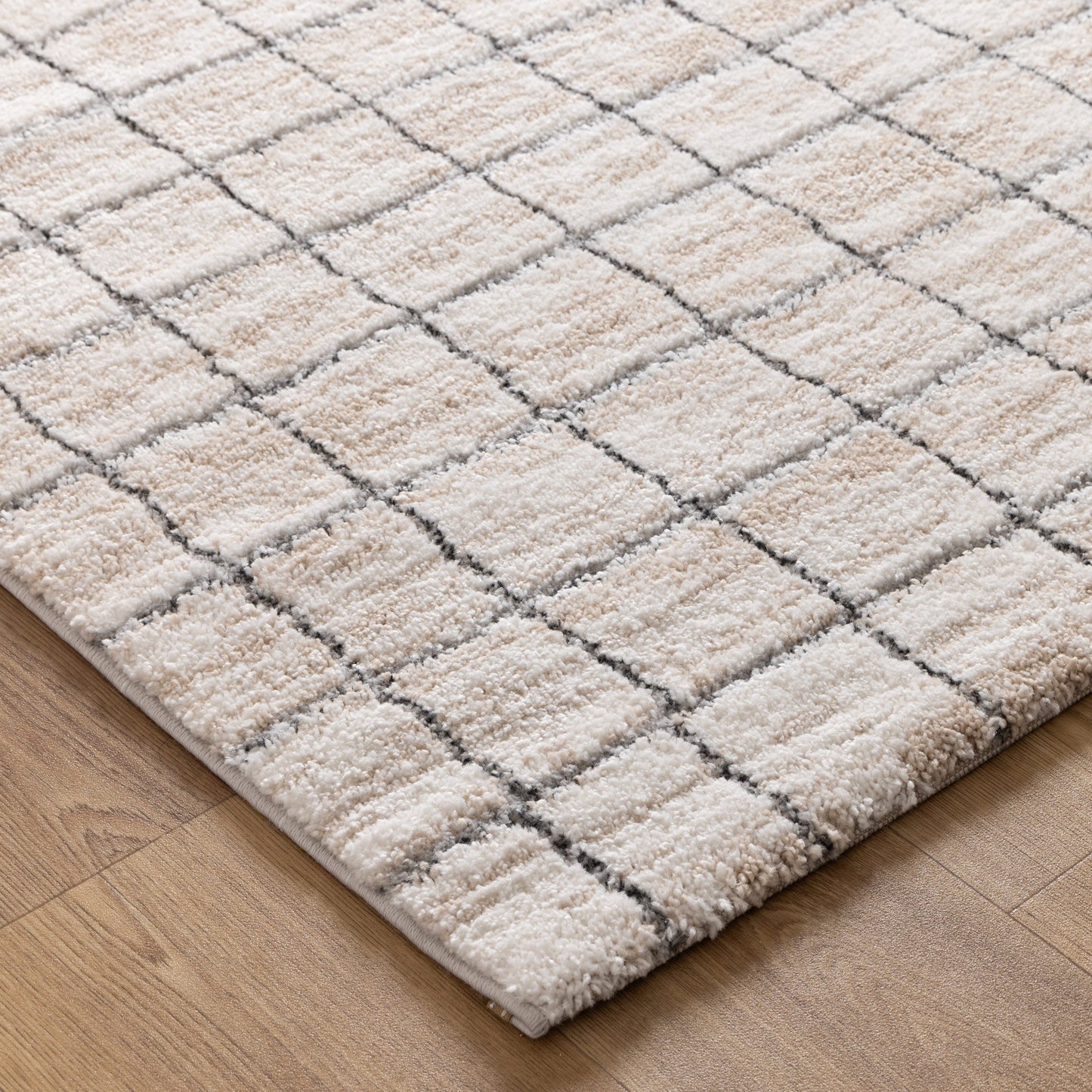 Nola Clean Lines Neutral Rug - N004