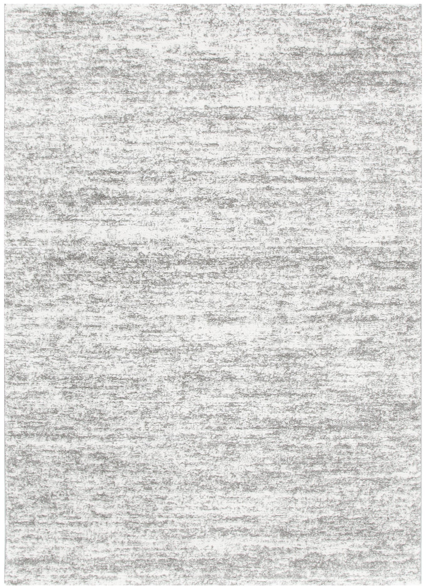 Nola Canvas Abstract Grey Rug - N008
