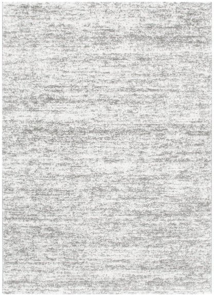 Nola Canvas Abstract Grey Rug - N008
