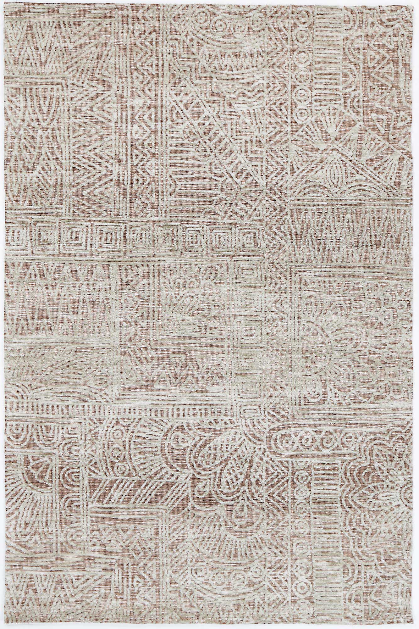 Amritsar | Newburg Tribal Rug - Rust