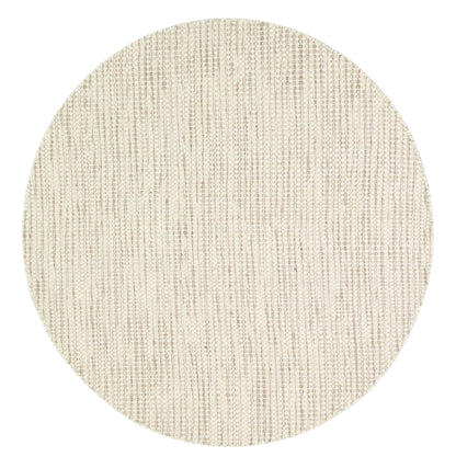 Nordic | Reversible Wool Round Rug - Brown