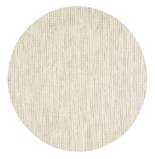 Nordic | Reversible Wool Round Rug - Brown