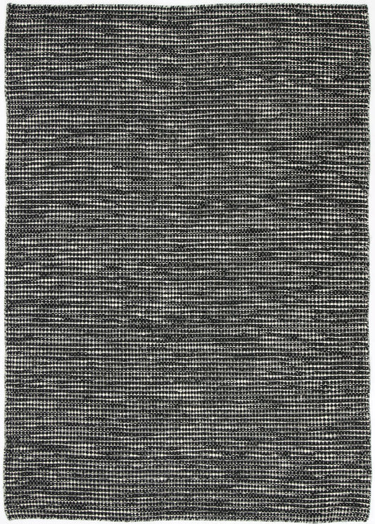 Nordic | Reversible Wool Rug -  Black & White