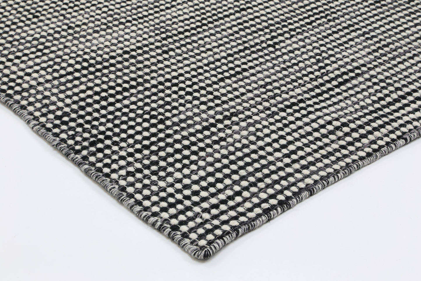 Nordic | Reversible Wool Rug - Charcoal