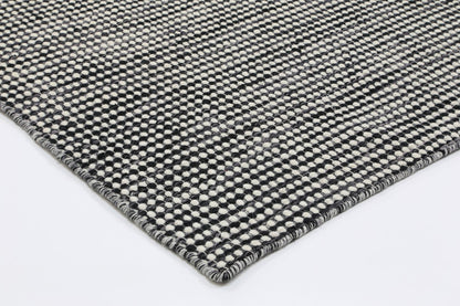 Nordic | Reversible Wool Rug - Charcoal