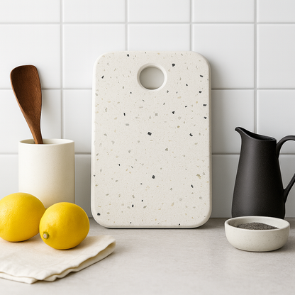 Bliss | Terrazzo Serving Board - White