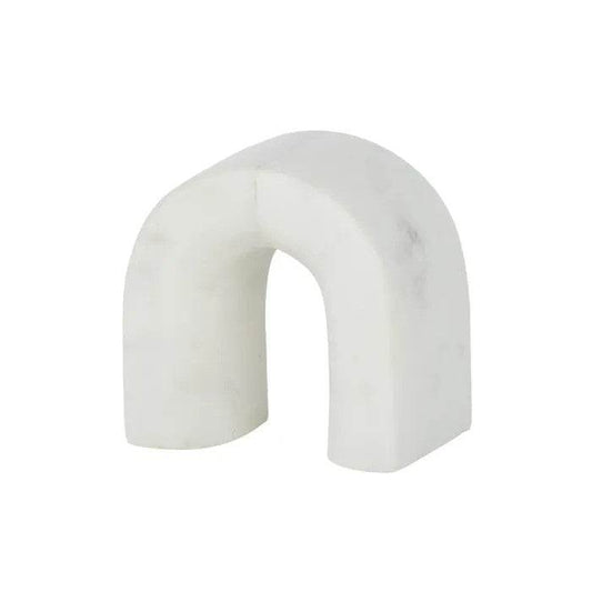 Natala | Marble Arch Sculpture White - Mirra Interiors
