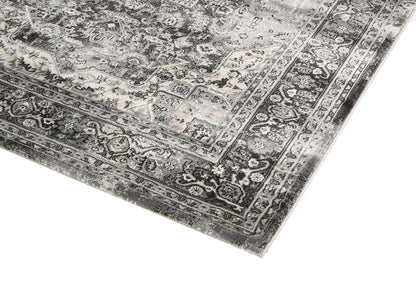 Prague | Teresa Charcoal Traditional Rug