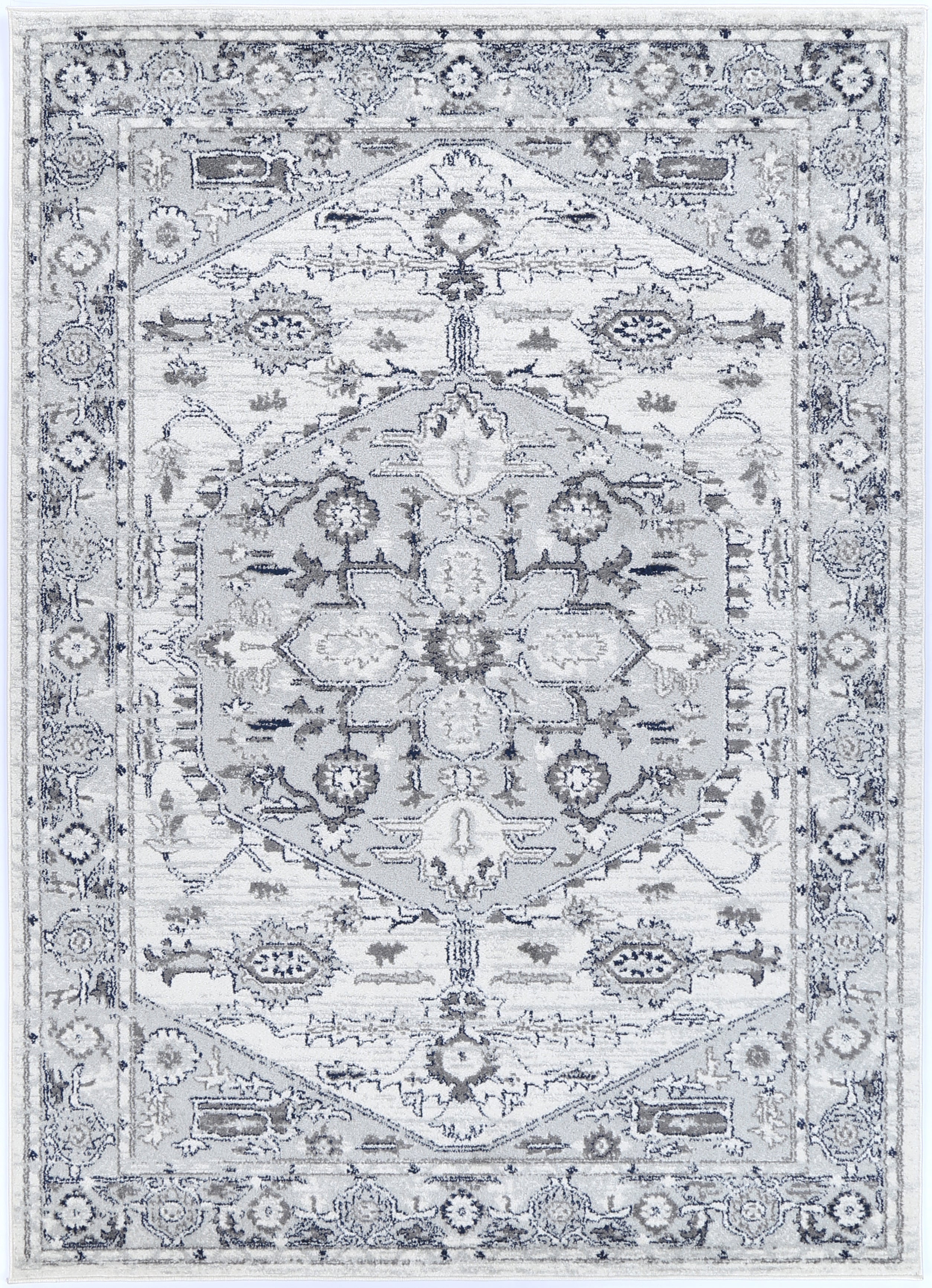 Provence Gaul Traditional Grey & Cream Rug â€“ PROV08 – Mirra Interiors