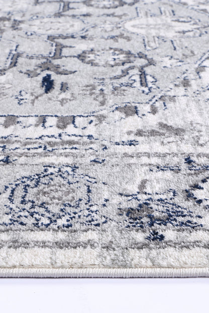 Provence Gaul Traditional Grey & Cream Rug â€“ PROV08