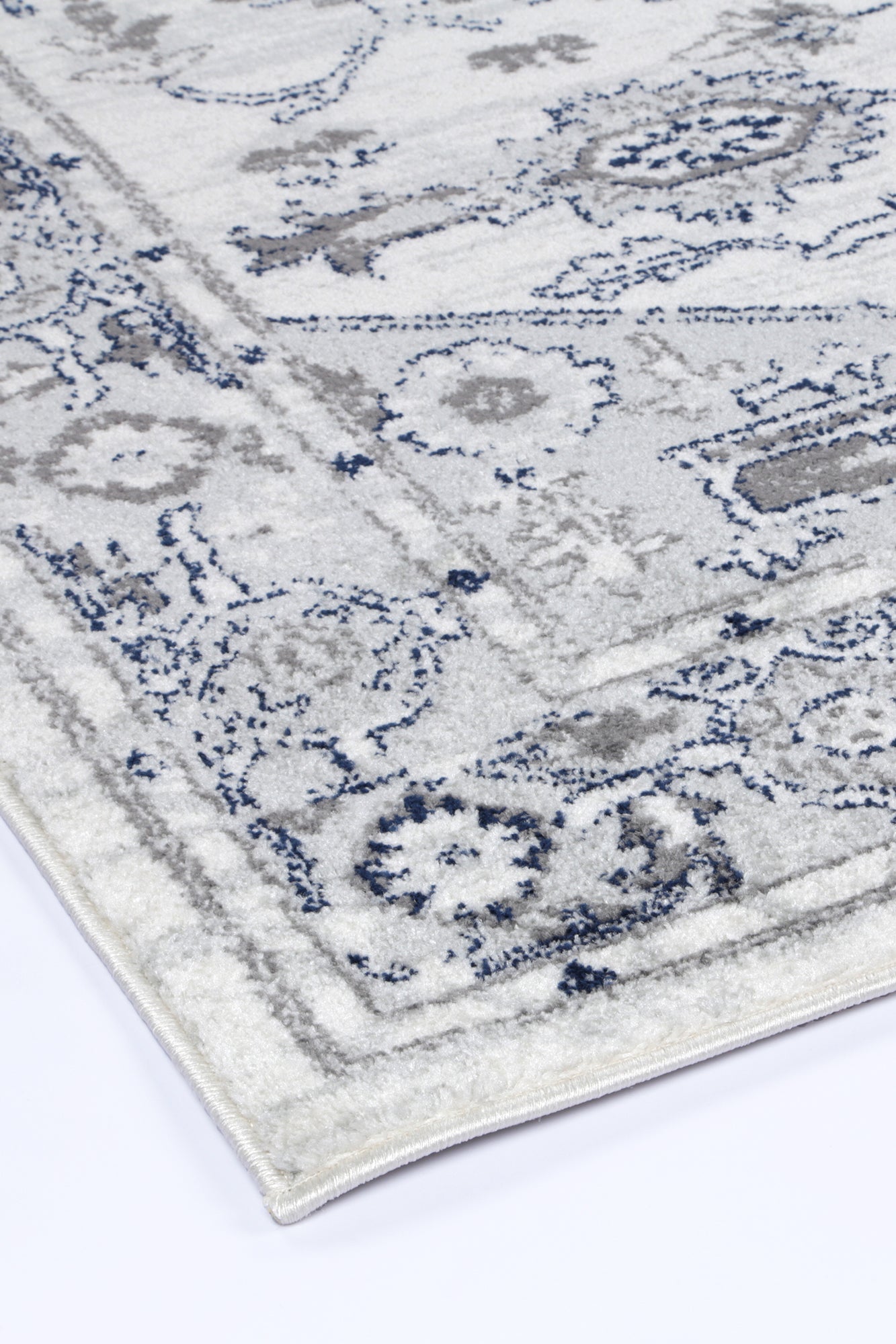 Provence Gaul Traditional Grey & Cream Rug â€“ PROV08