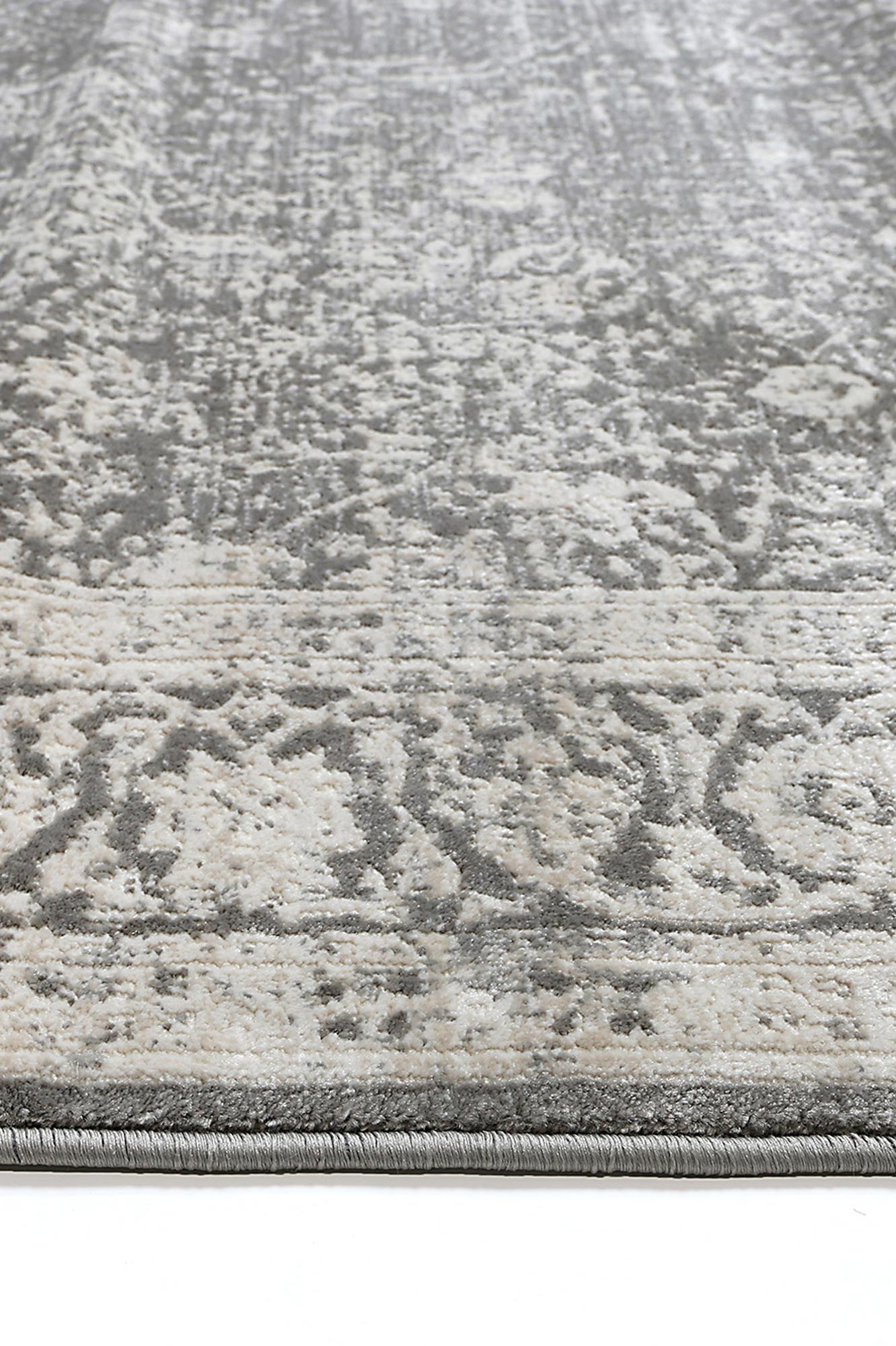 Rapsody | Liszt Transitional Rug - Grey