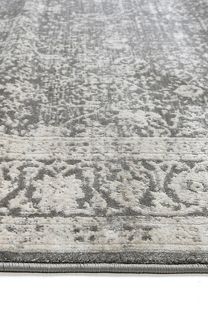 Rapsody | Liszt Transitional Rug - Grey