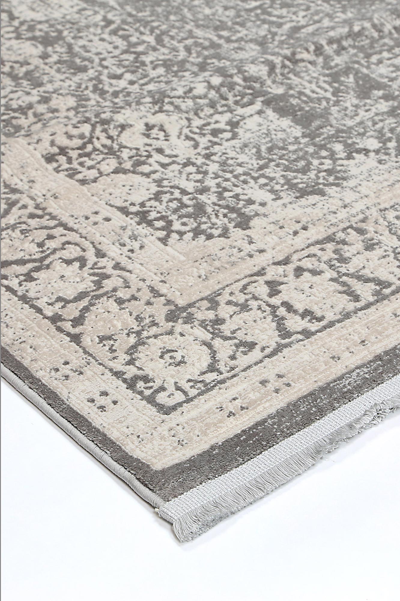 Rapsody | Liszt Transitional Rug - Grey