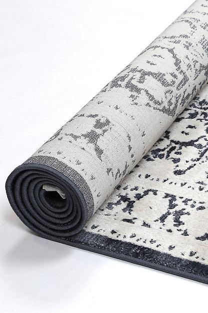 Rapsody | Rossini Traditional Rug - Navy