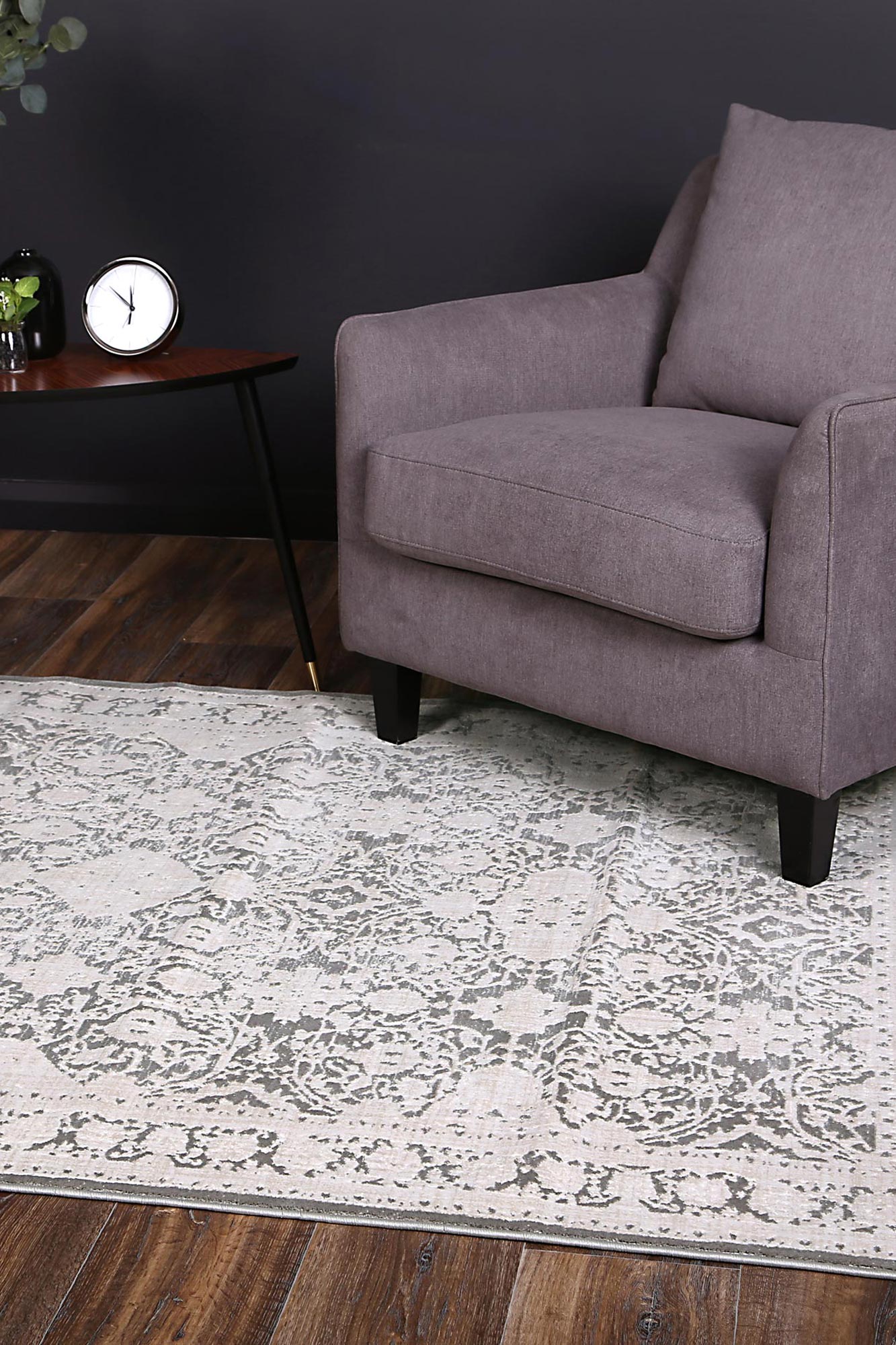 Rapsody | Rossini Traditional Rug - Grey
