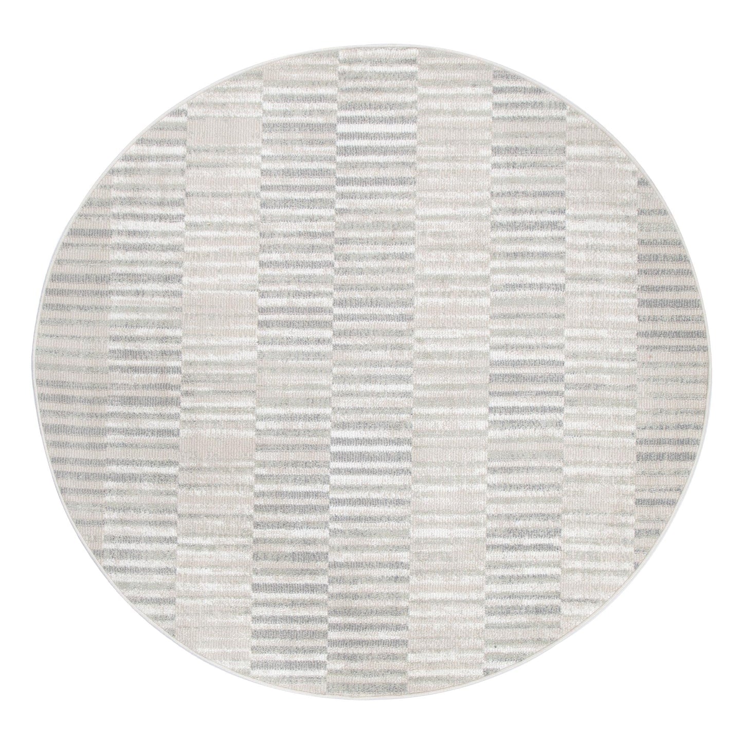 Santana Lines Neutral Rug - SANTA08