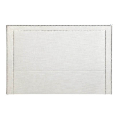 Marietta | Studded Linen Bedhead Natural (King) - Mirra Interiors