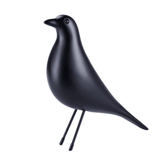 Birdie | Mid-Century Bird Sculpture Black - Mirra Interiors