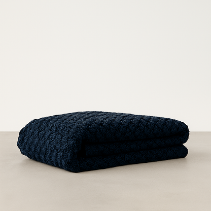 Sloane | Soft Chenille Throw Rug - Indigo