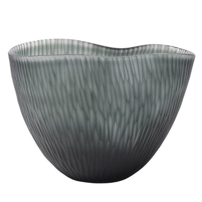 Else | Glass Vase - Charcoal (Medium) - Mirra Interiors