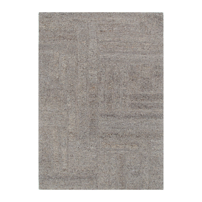 Soren Brown Grey Modern Wool Rug