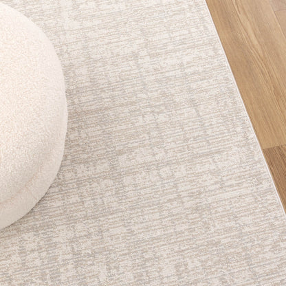 Toscana Distressed Lines Grey Beige Rug - TOS4