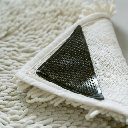 Rug Accessories | 8pc Reusable Rug Gripper Set - Black