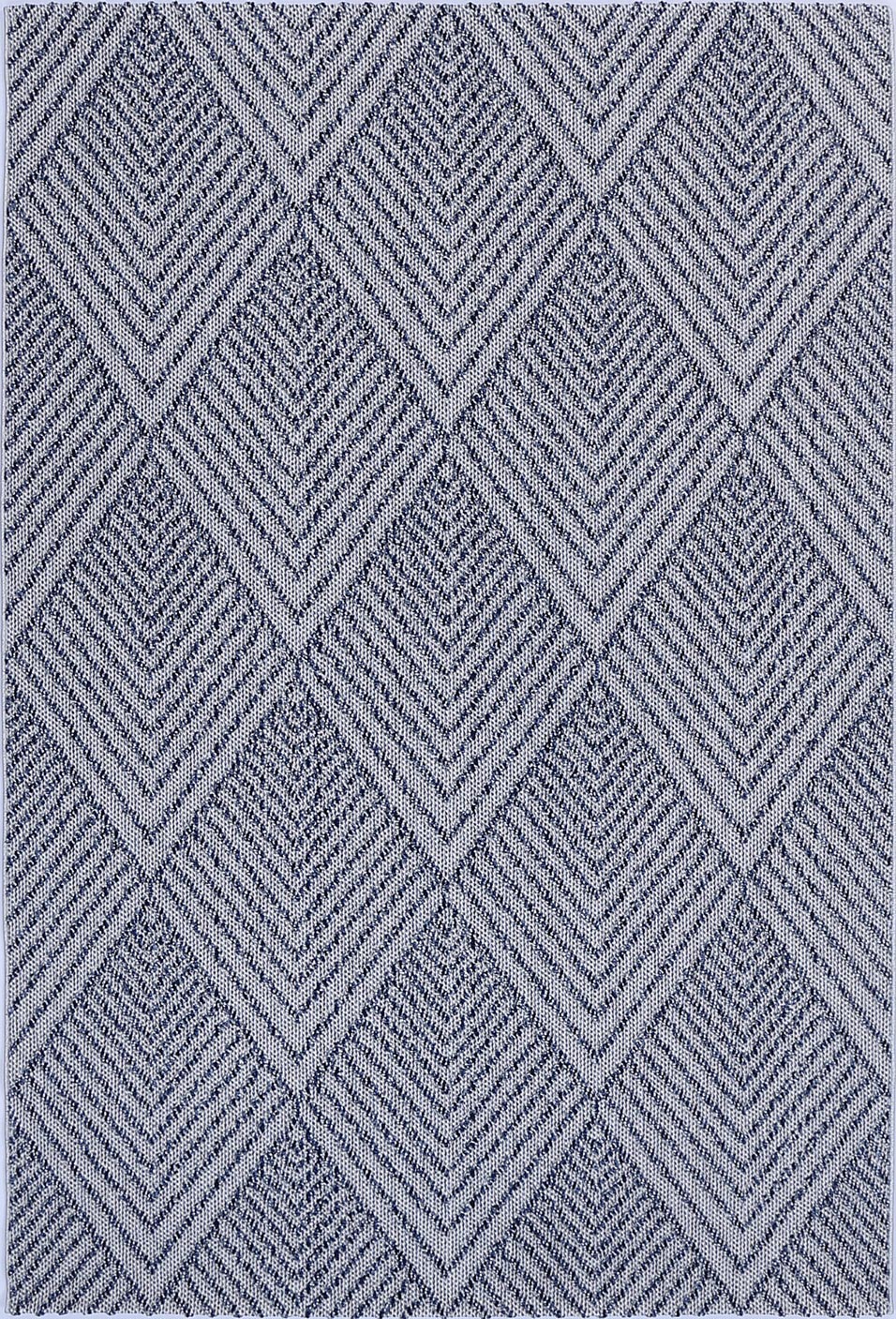 Vanuatu Naka | Geometric Flatweave Rug - Charcoal