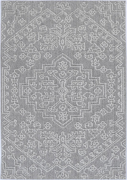 Vanuatu Bule Ash Tribal Flatweave Rug