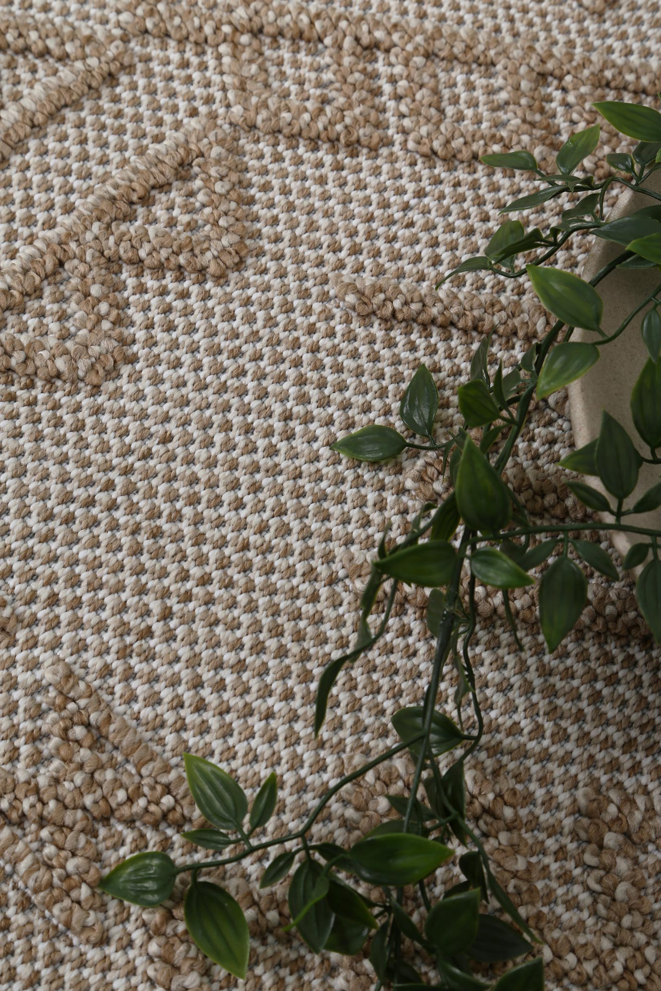 Vanuatu | Kilifa Tribal Flatweave Rug - Beige