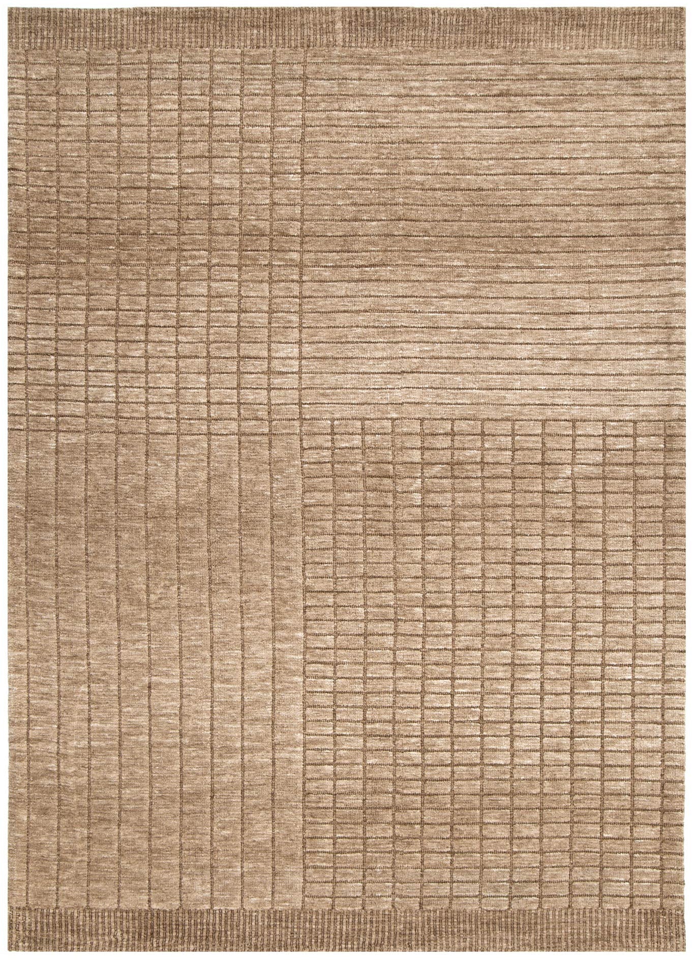 Canyon Warm Sand Carved Rug - CANYON03
