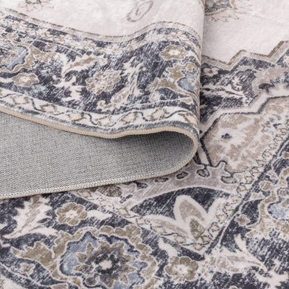 Maxwell | Transitional Machine Washable Rug - Beige