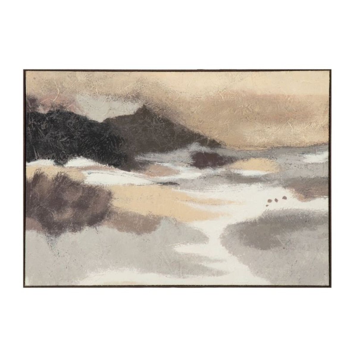 After the Haze coastal canvas painting 1 of 6