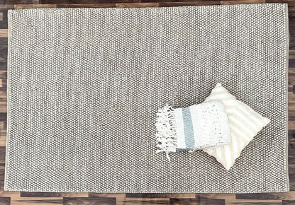 Agnes | Pebble Wool Rug Beige - Mirra Interiors