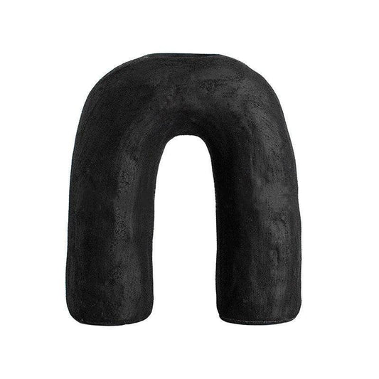 Arco | Ceramic Arch Vessel Black - Mirra Interiors