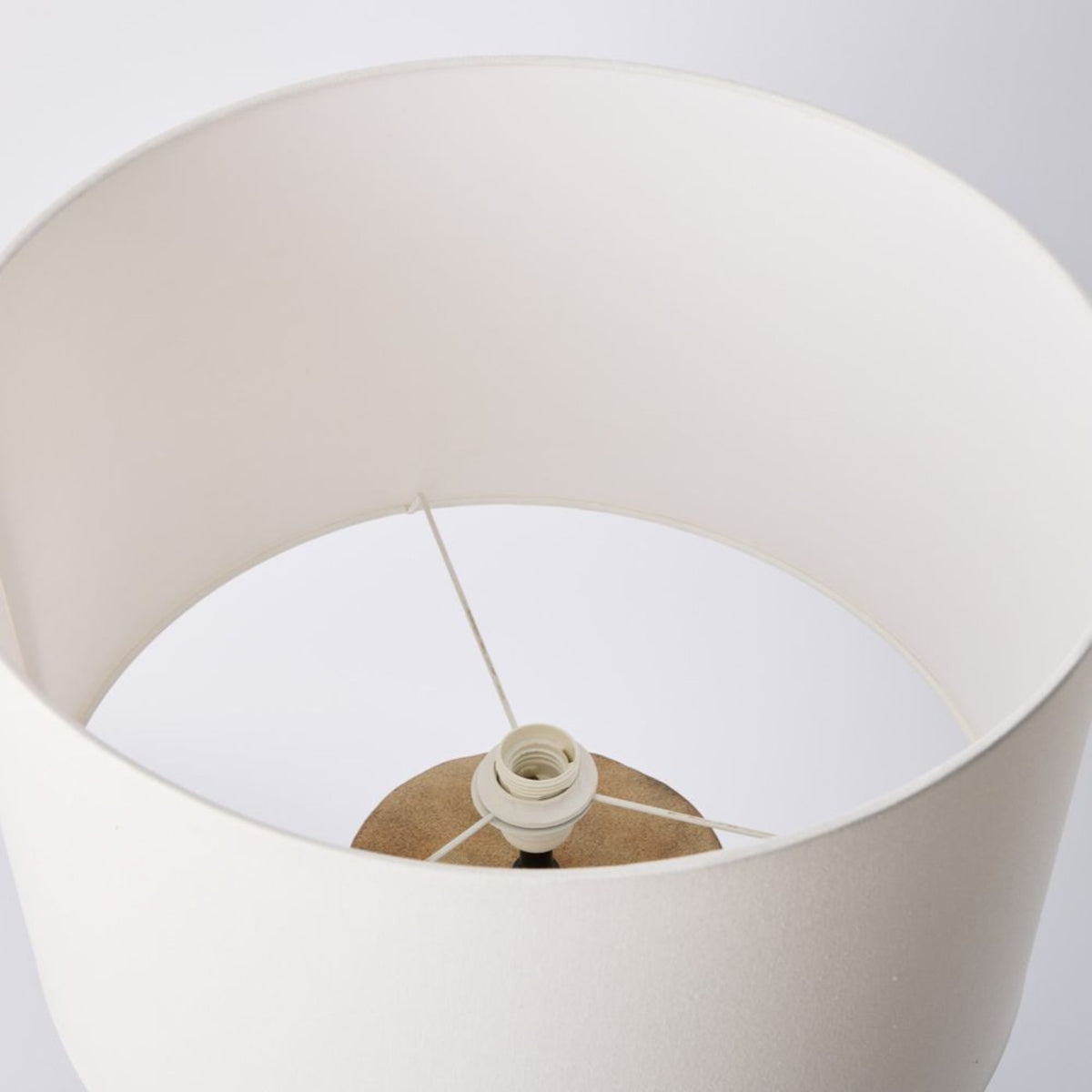 Arden drum shade and E27 fitting detail