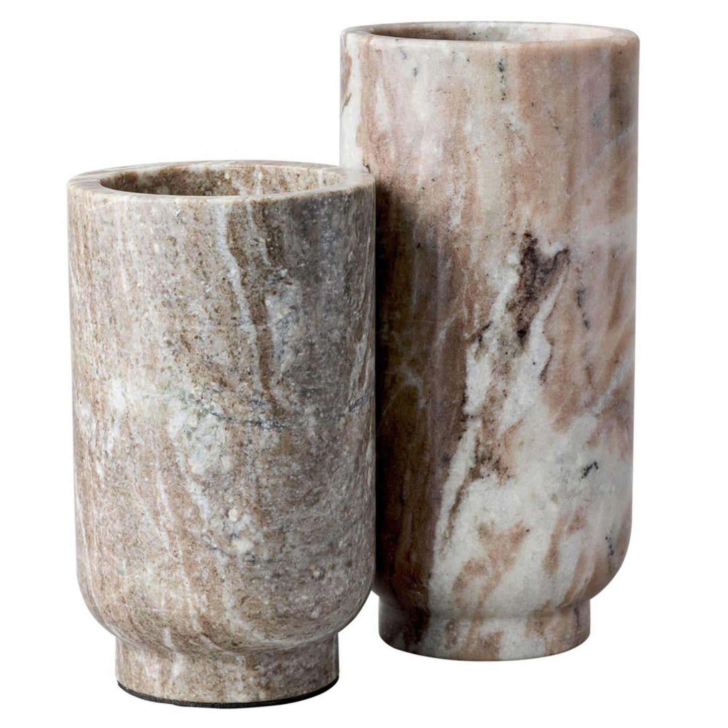 Aries Marble Vase Natural small and large