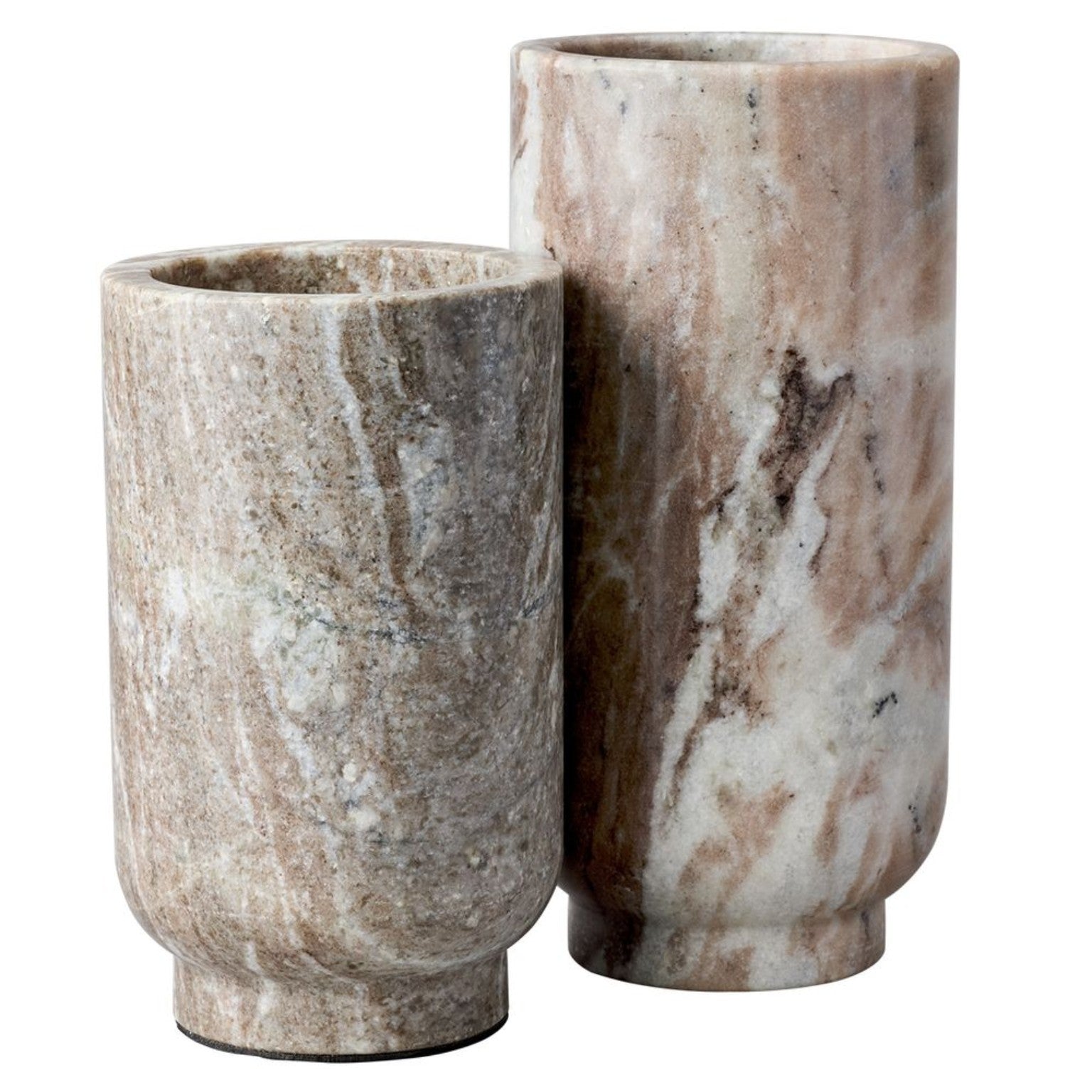 Aries Marble Vase Natural small and large
