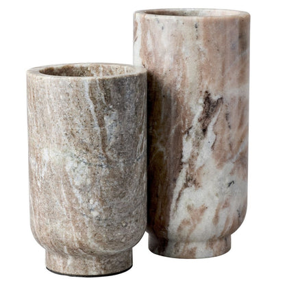 Aries Marble Vase Natural small and large