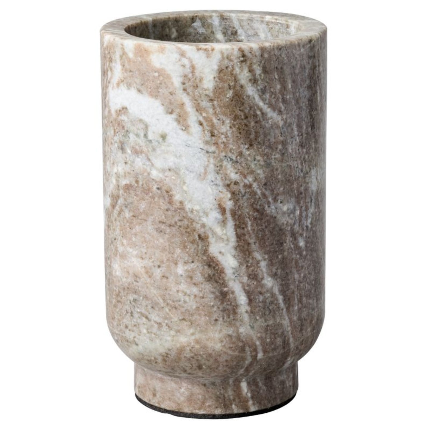 Aries Marble Vase Natural small
