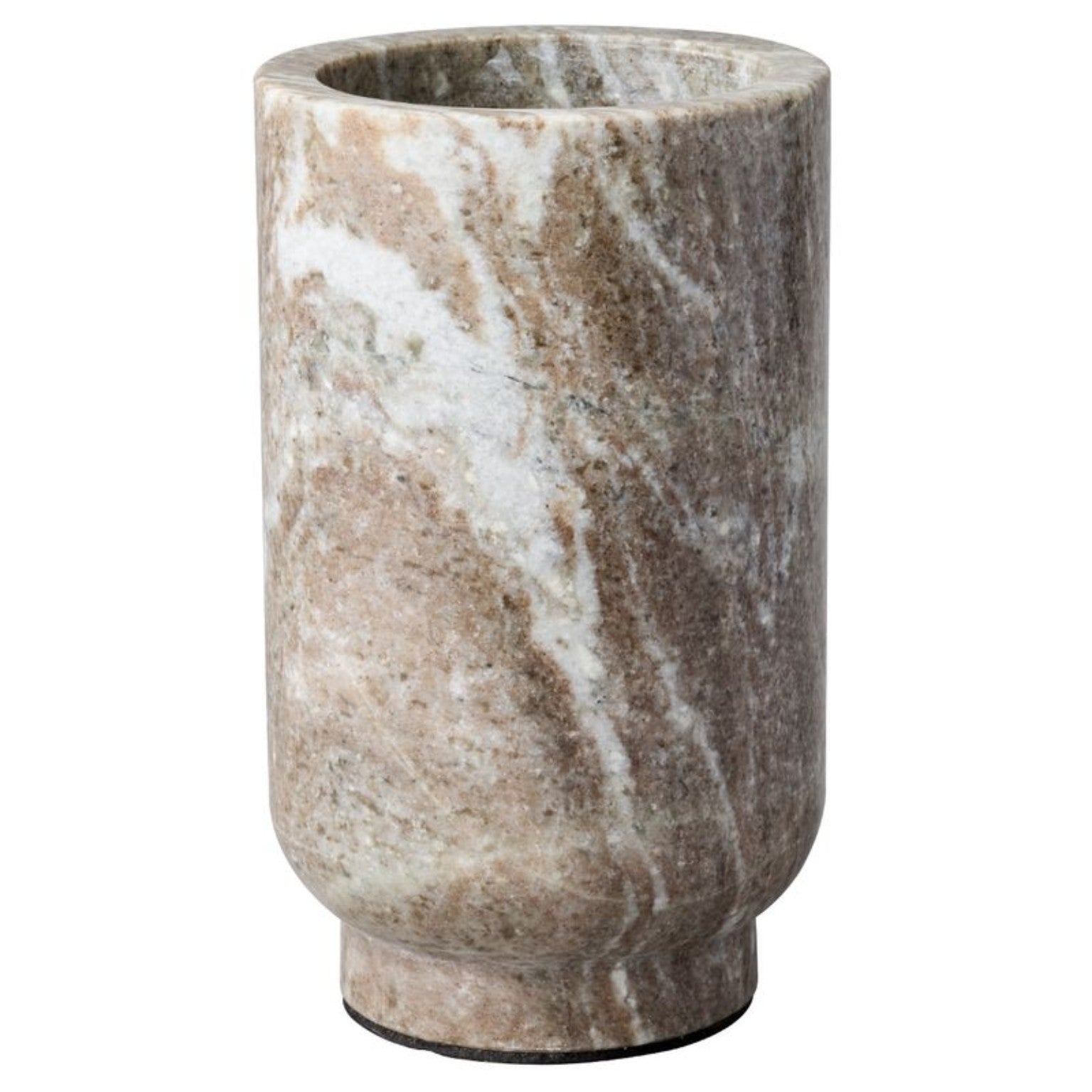 Aries Marble Vase Natural small