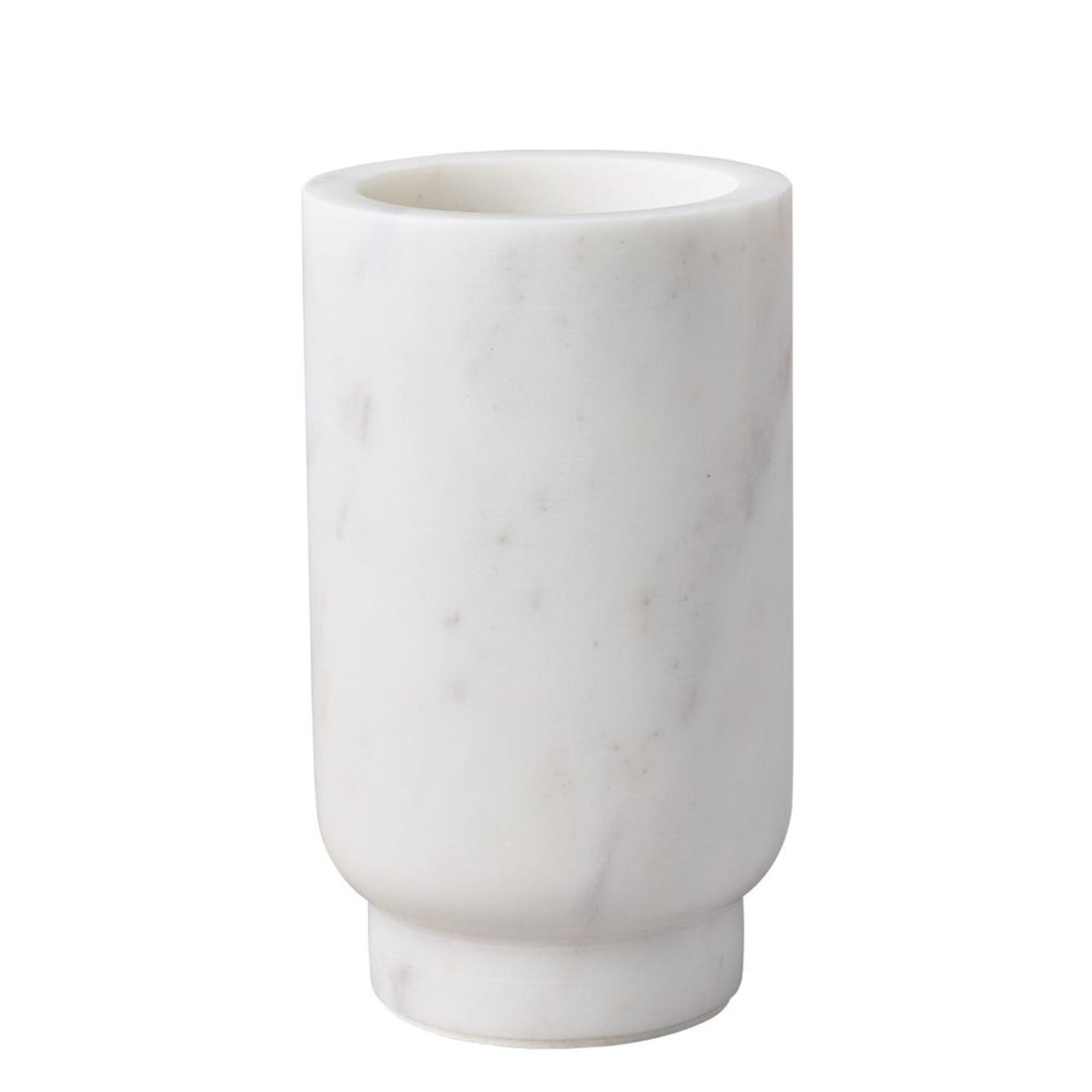 Aries Marble Vase small white marble