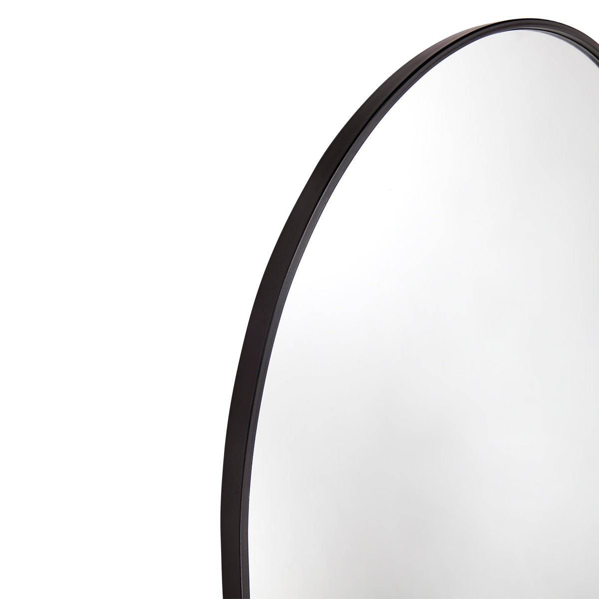 Arlo | Arch Floor Mirror Black - Mirra Interiors