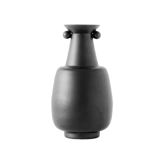 Artis | Metal Deco Vase Black - Mirra Interiors