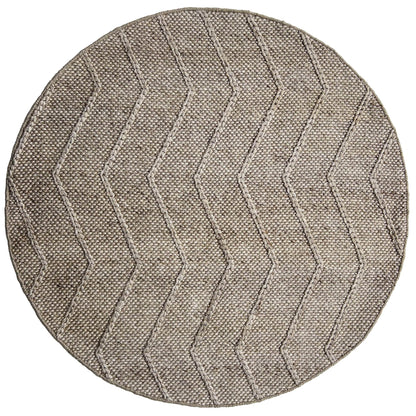 Athena | Chevron Wool Rug Beige - Mirra Interiors